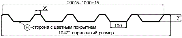 Фото: Профнастил Н60 х 845 - B (PURMAN-20-3005-0.5) в Люберцах