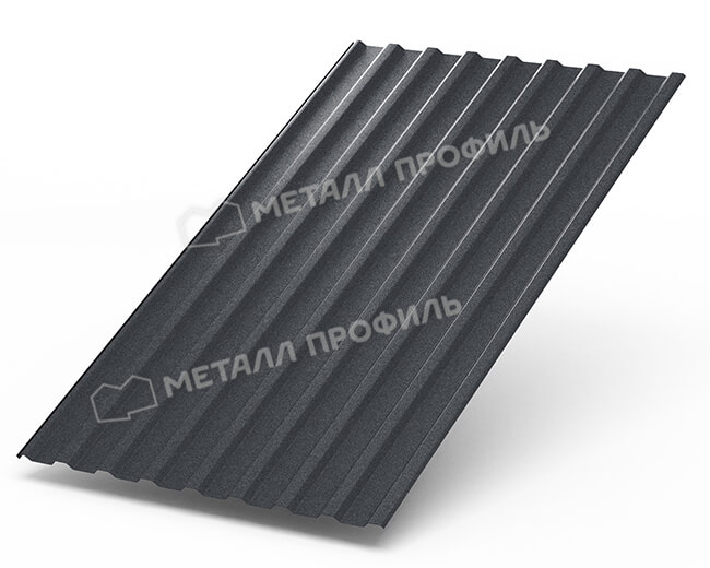 Профнастил МП20 х 1100 - R (Steelmatt-20-7024-0.4±0.08мм) в Люберцах