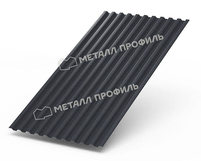 Фото: Профнастил С21 х 1000 - A (Steelmatt-20-7024-0.4±0.08мм) в Люберцах