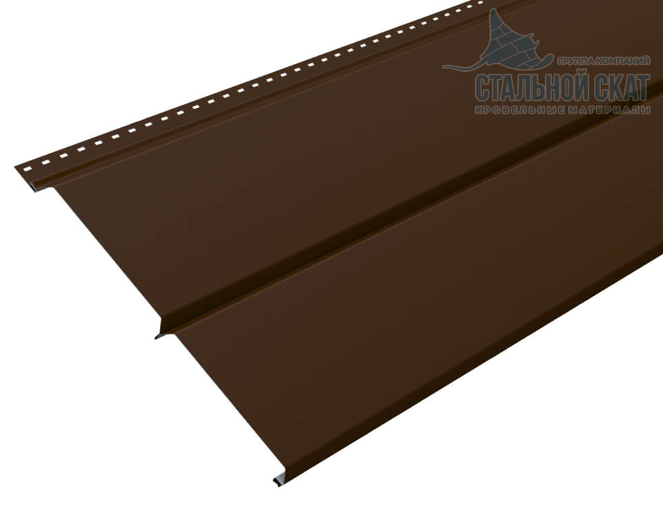 Сайдинг Lбрус-XL-14х335 (VALORI-20-Brown-0.5) в Люберцах