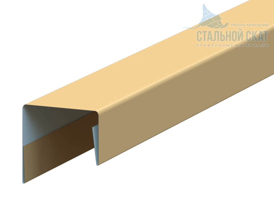 Планка П-образная 23х22х2000 NormanMP (ПЭ-01-1015-0.5) в Люберцах