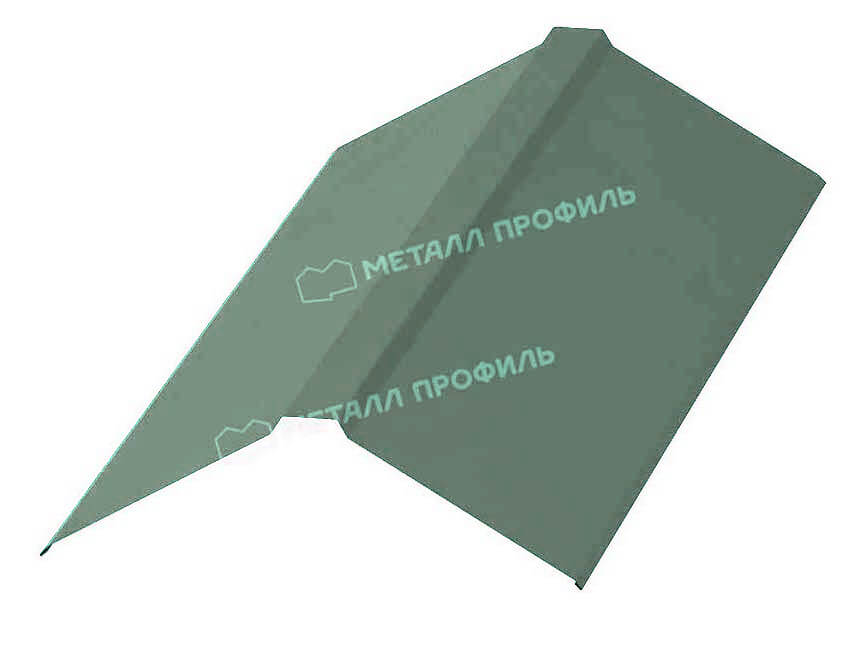 Планка конька плоского 190х190х2000 (PURMAN-20-Tourmalin-0.5)