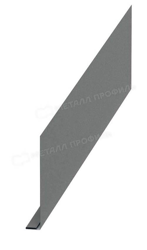 Планка карнизного свеса 250х50х3000 (ПЭ-01-9006-0.45)
