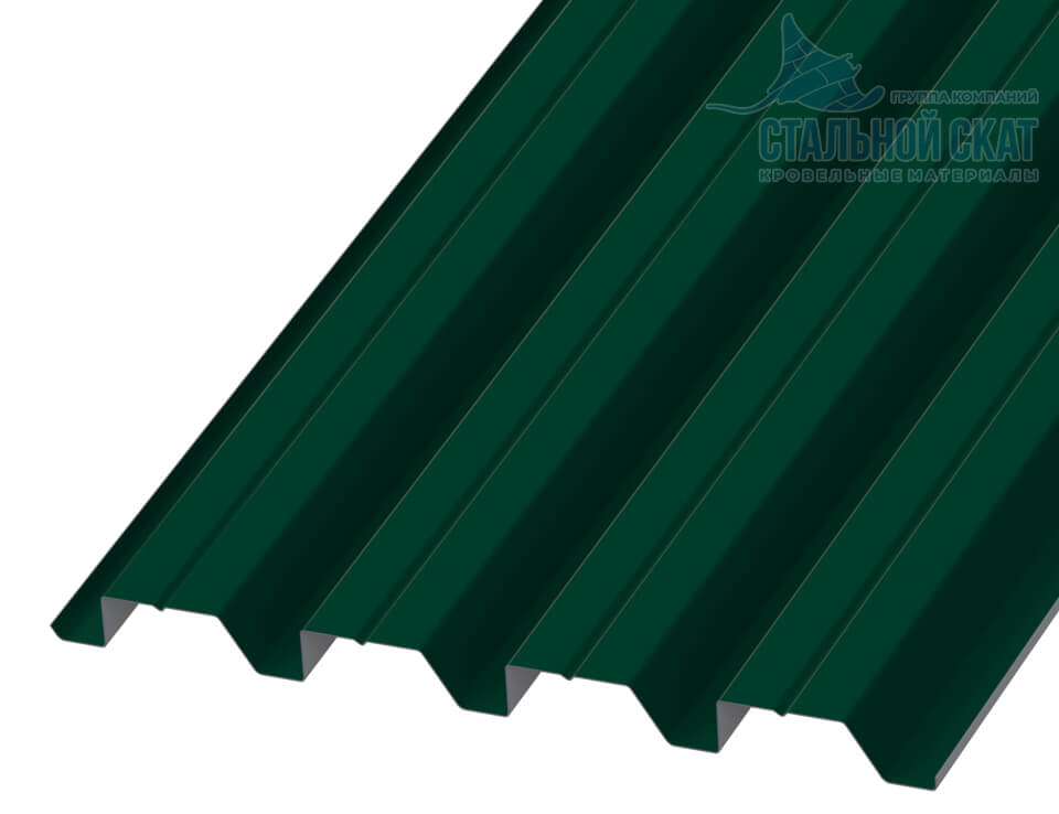 Профнастил Н60 х 845 - B (ПЭ-01-6005-0.7)
