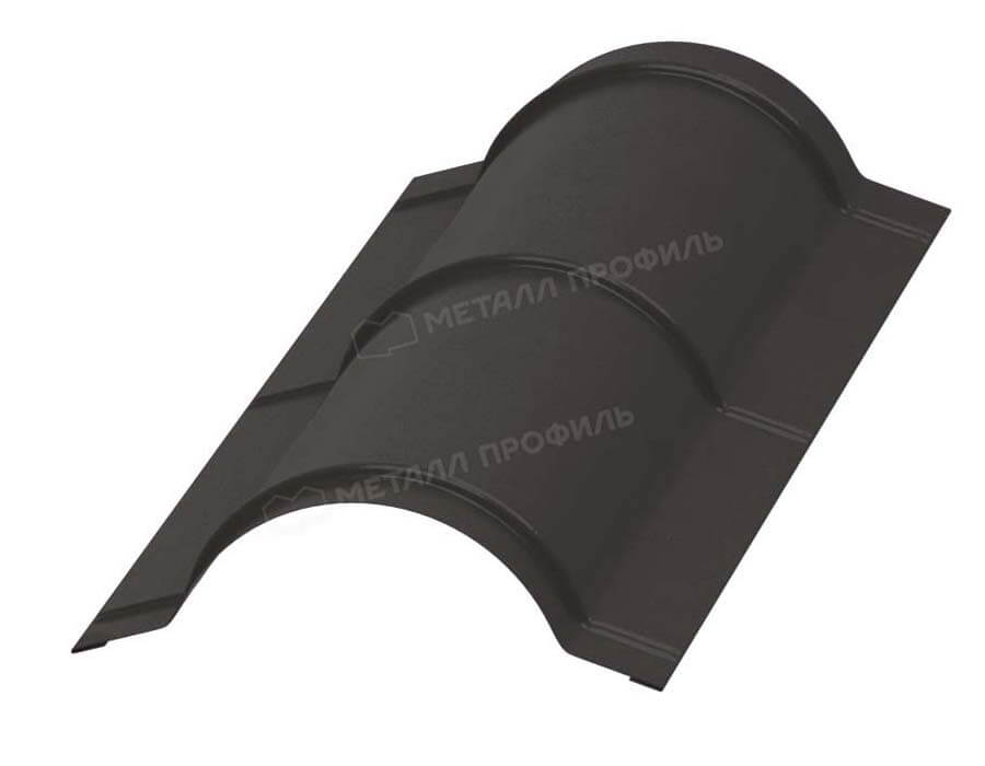 Планка конька круглого R110х2000 NormanMP (ПЭ-01-RR32-0.5)