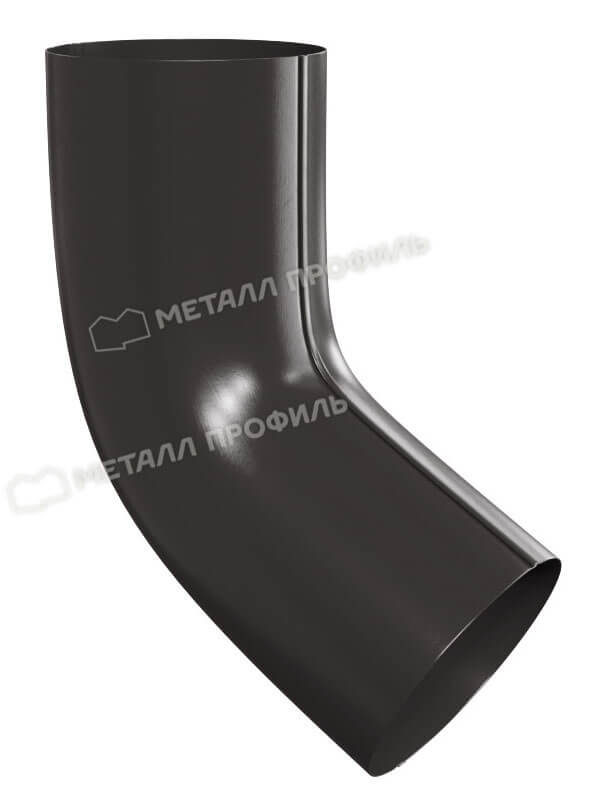 Колено трубы D100 Foramina Freeze (FRZ_D-01-DarkBrown\DarkBrown-0.6)