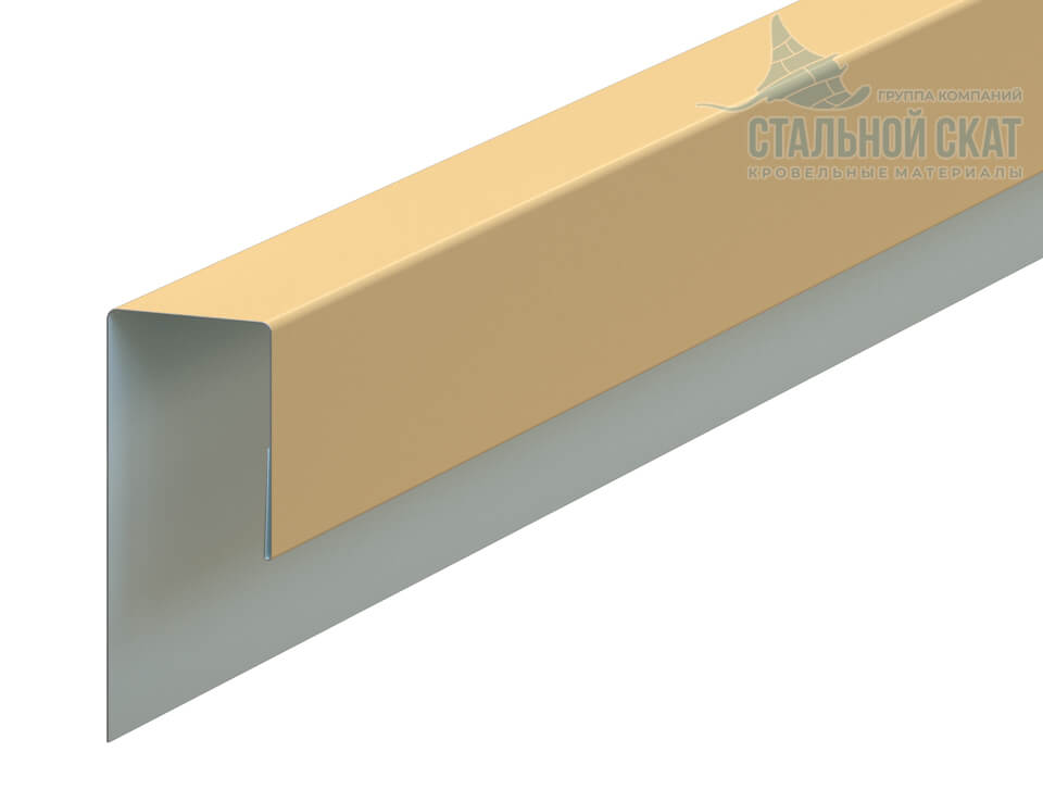 Планка J-профиль 24х18х3000 NormanMP (ПЭ-01-1015-0.5)