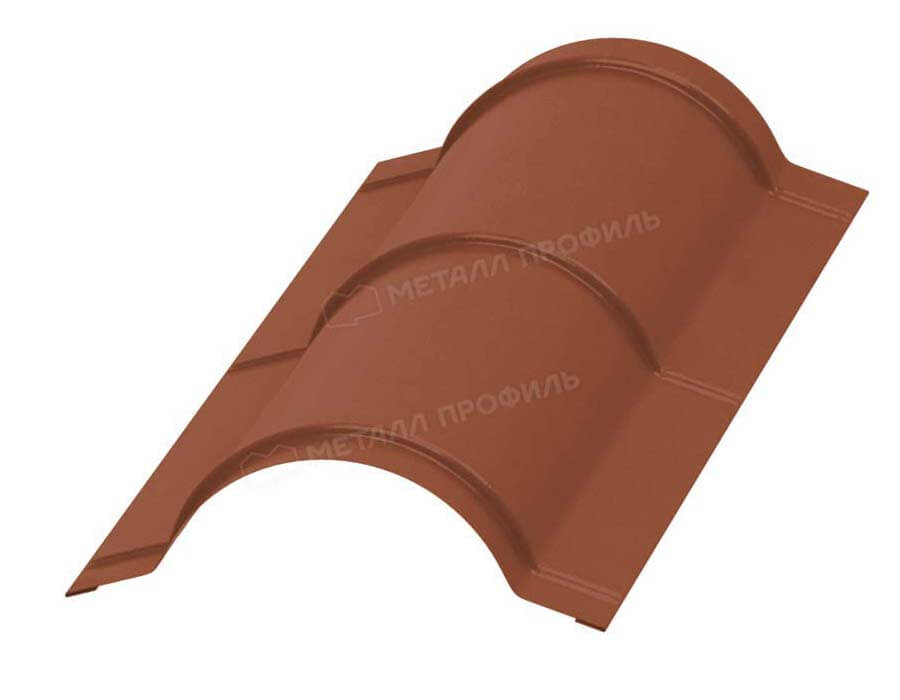 Планка конька круглого R110х2000 (VikingMP E-20-8004-0.5)