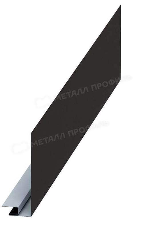 Планка карнизного свеса сложная 185х50х2000 NormanMP (ПЭ-01-RR32-0.5)