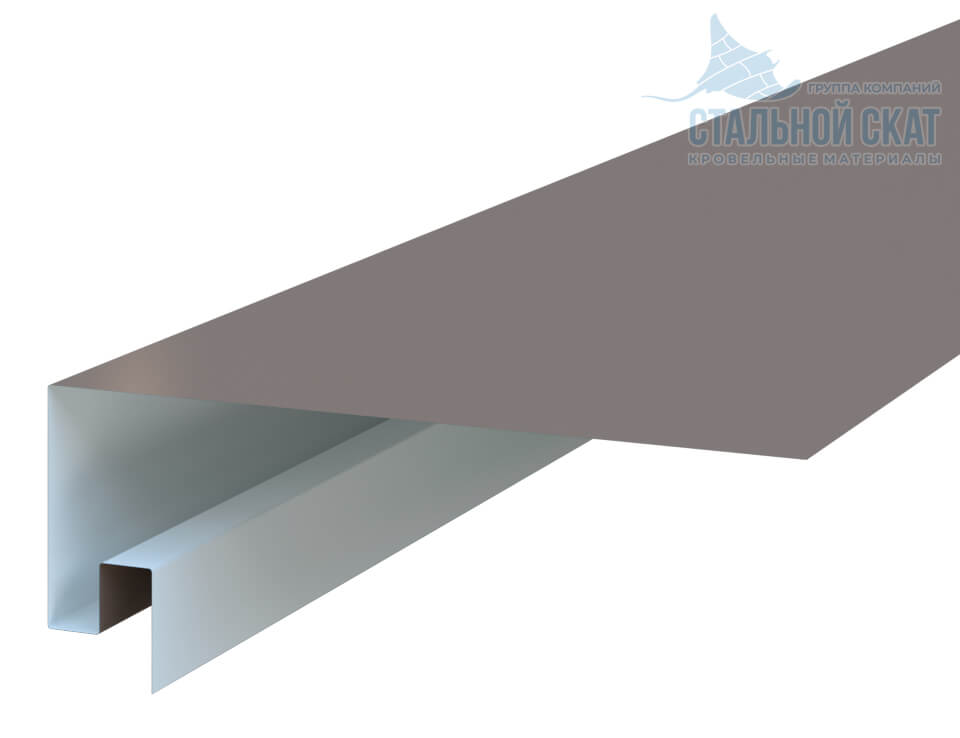 Планка откоса сложная 3D 245х75х2000 (VALORI-20-OxiBеige-0.5)