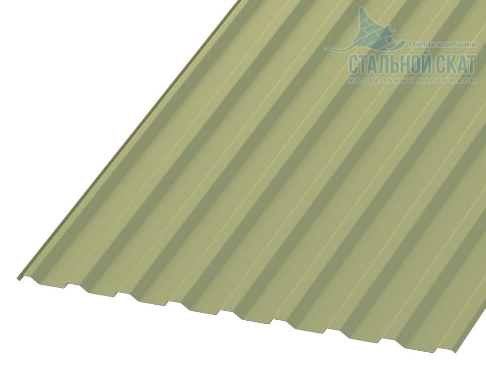 Профнастил МП20 х 1100 - R (ПЭ-01-6019-0.45)