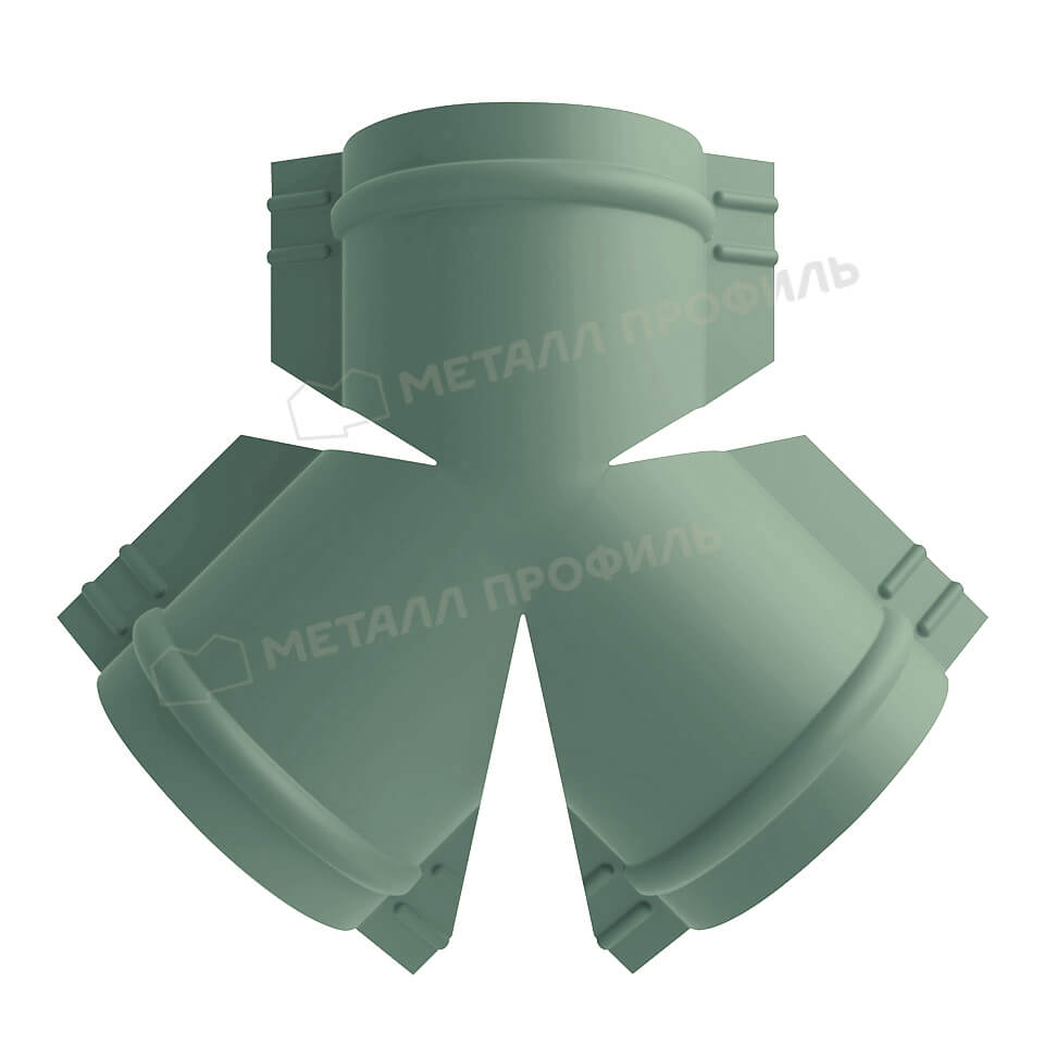 Y-образный тройник для круглого конька R110 (PURMAN-20-Tourmalin-0.5)