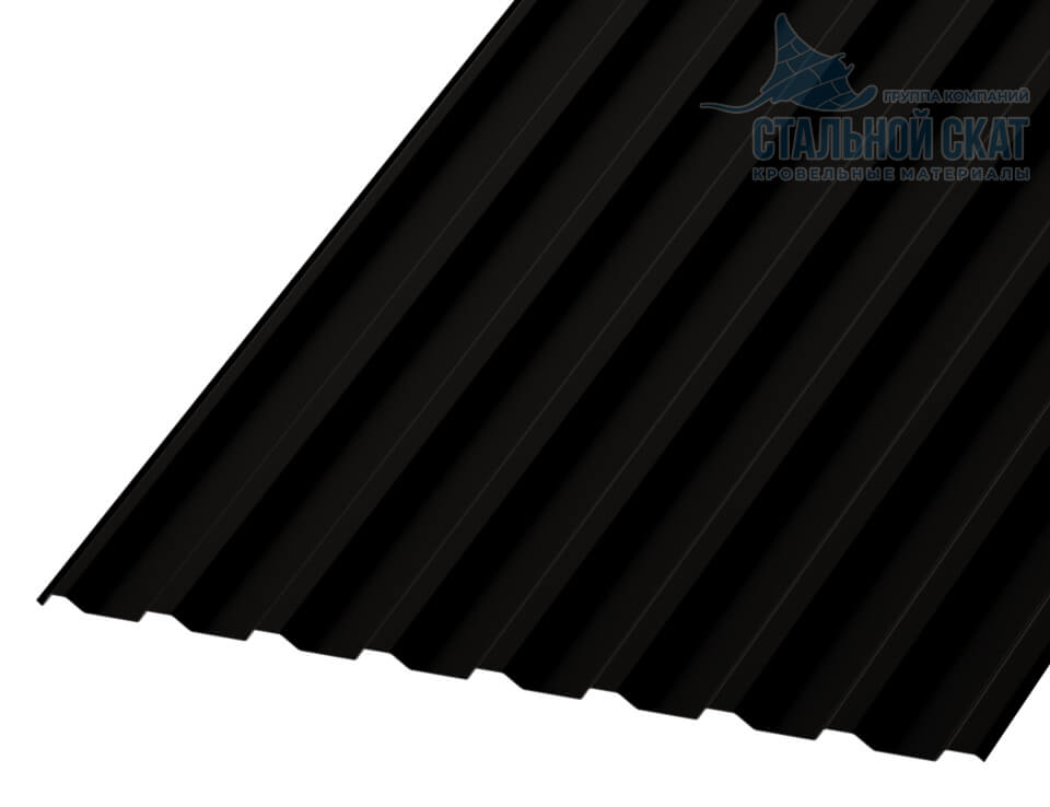 Профнастил МП20 х 1100 - R (PURMAN-20-9005-0.5)