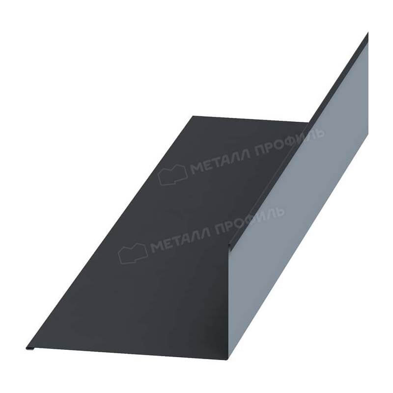 Планка примыкания верхняя 250х147х2000 NormanMP (ПЭ-01-7024-0.5)