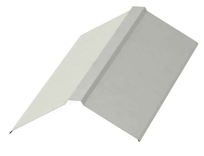 Планка конька плоского 190х190х2000 NormanMP (ПЭ-01-9002-0.5)