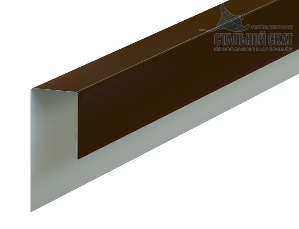 Планка J-профиль 24х18х3000 (VikingMP E-20-8017-0.5)