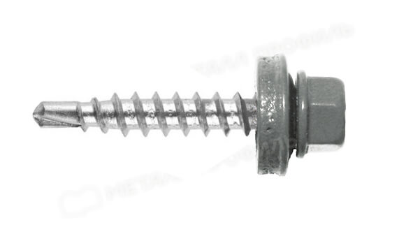Саморез 4,8х28 ROOFRetail RAL7005 (мышиный)
