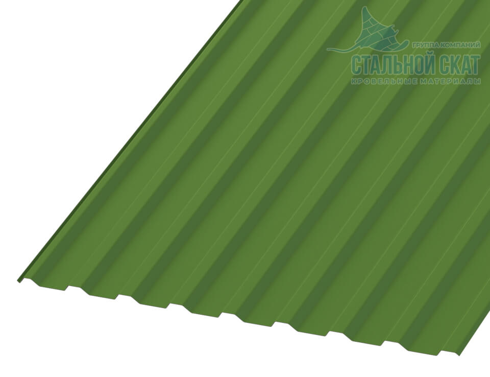 Профнастил МП20 х 1100 - R NormanMP (ПЭ-01-6018-0.5)