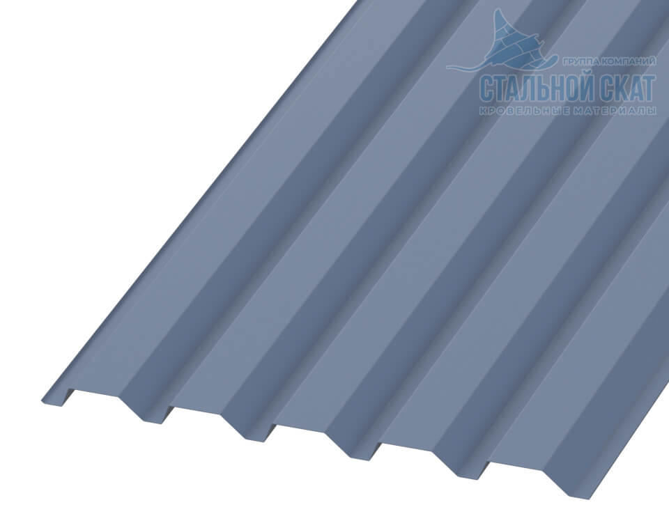 Профнастил С44 х 1000 - B (PURMAN-20-Galmei-0.5)