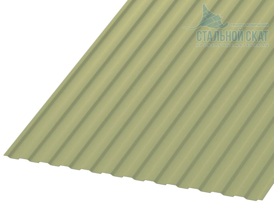 Профнастил МП10 х 1100 - B NormanMP (ПЭ-01-6019-0.5)