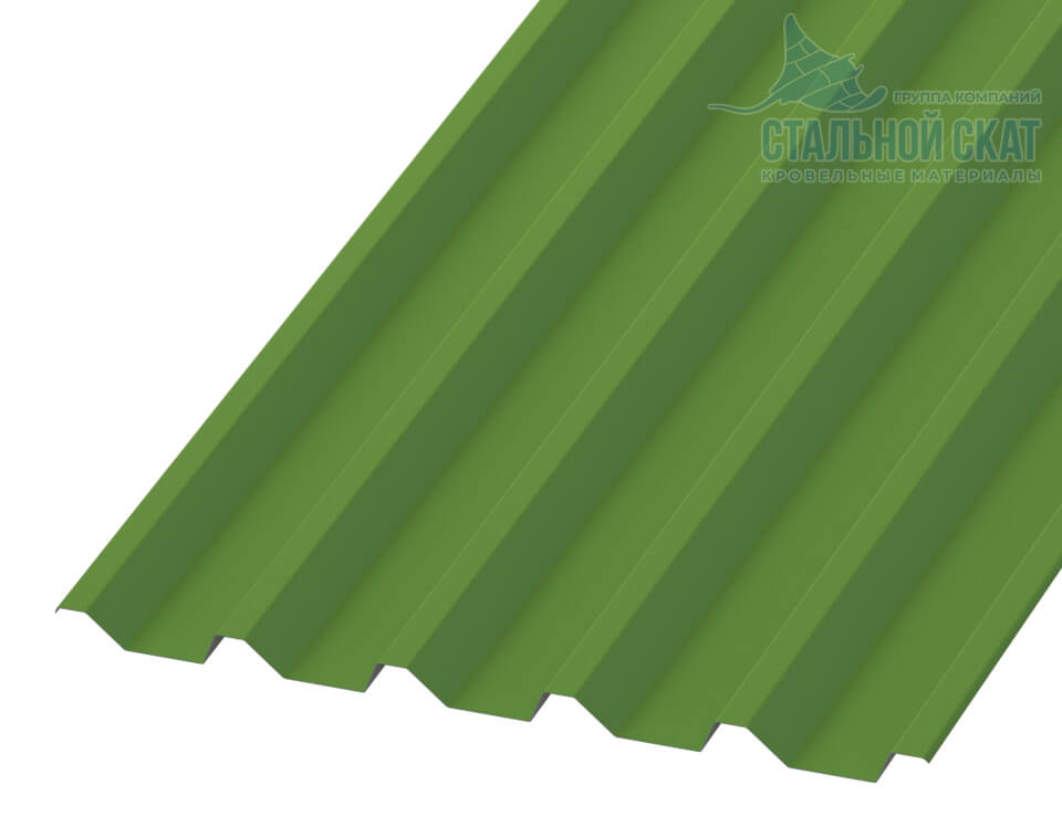 Профнастил С44 х 1000 - A NormanMP (ПЭ-01-6018-0.5)