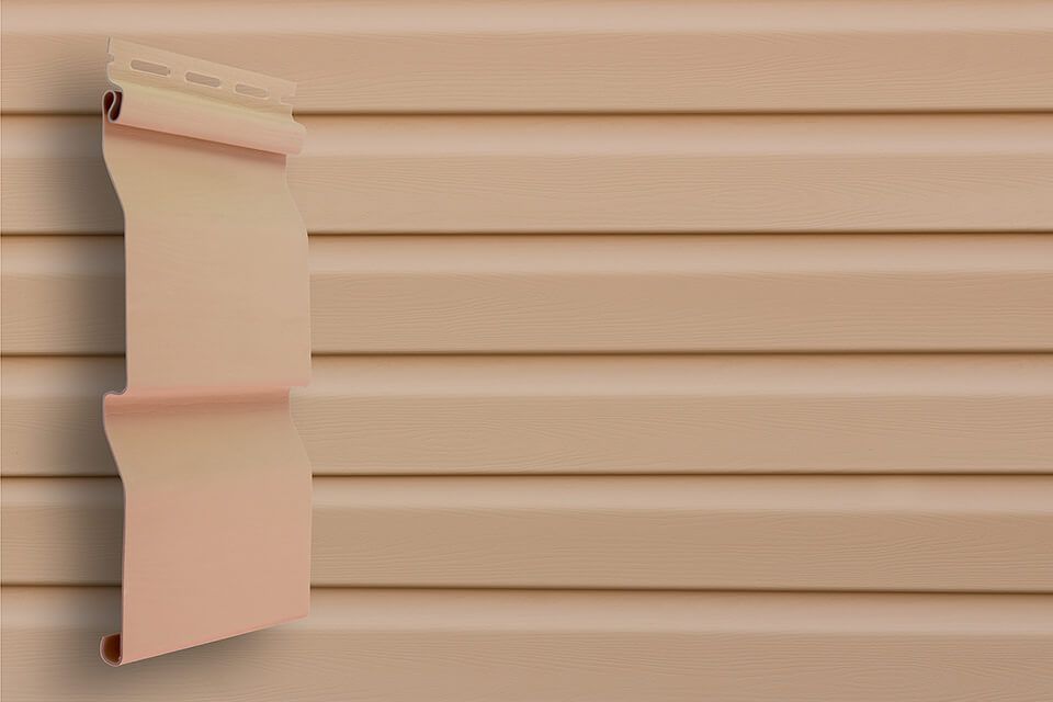 Сайдинг Корабельная доска Grand Line Color Plus персиковый (3,66м)