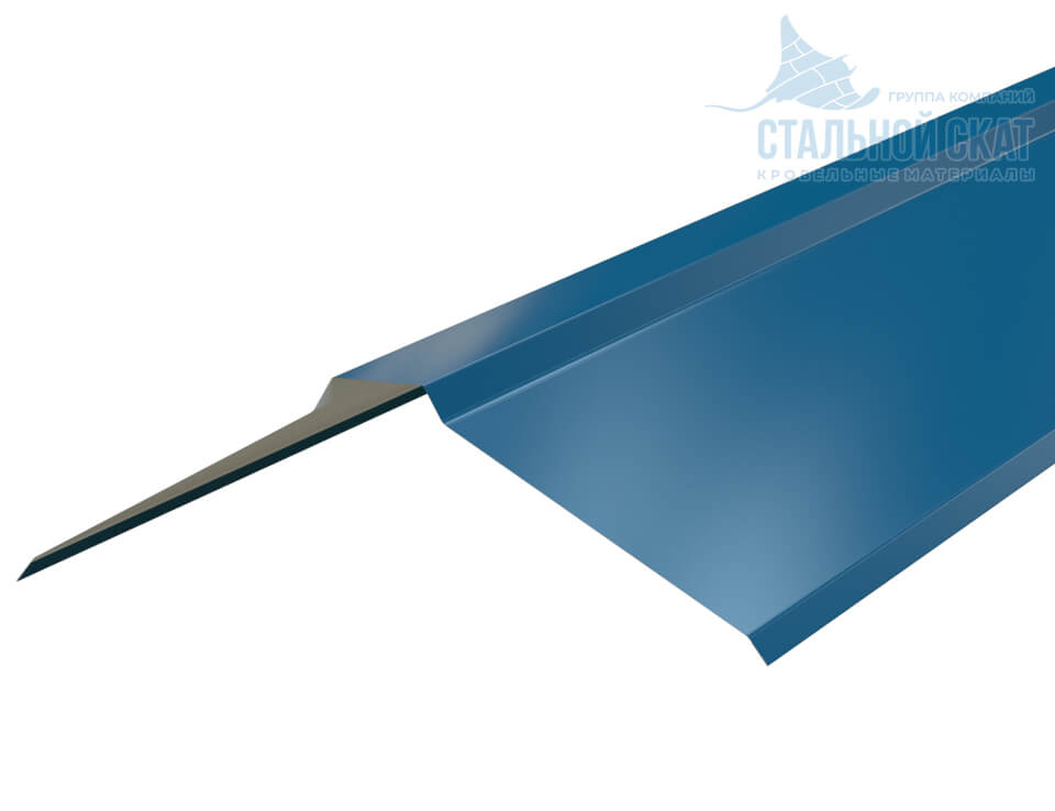 Планка конька плоского 150х150х2000 NormanMP (ПЭ-01-5015-0.5)
